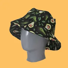 کلاه باکت مخمل آواکادو مشکی