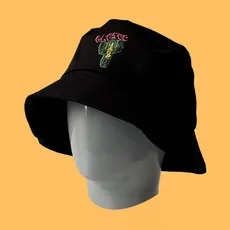 کلاه باکت کتان کاکتوس جک مشکی