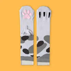 جوراب ساقدار ژلاتینی پوست گربه منحنی