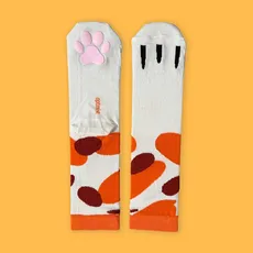 جوراب ساقدار ژلاتینی پوست گربه منحنی