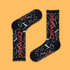 جوراب اسپرت ساقدارآف وایت کثیف