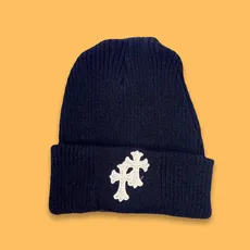 کلاه بافت گلدوزی کروم صلیب 