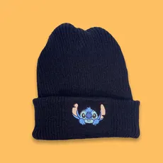 کلاه بافت گلدوزی استیج مشکی