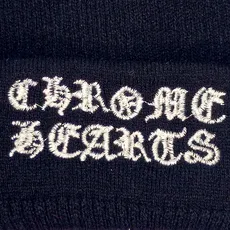 کلاه بافت گلدوزی کروم هارت تکست