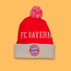 کلاه بافت پوم دار بایرن   - 