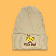 کلاه بافت گلدوزی داک یو