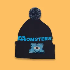 کلاه بافت پوم دار مانستر - 