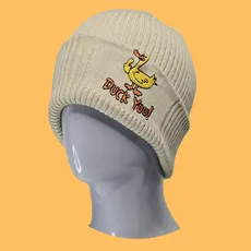 کلاه بافت گلدوزی داک یو