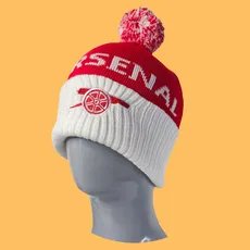 کلاه بافت پوم دار آرسنال