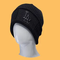 کلاه بافت گلدوزی Laگلدوزی مشکی