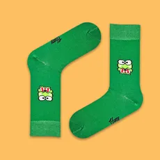 جوراب ساقدار قورباغه سبز