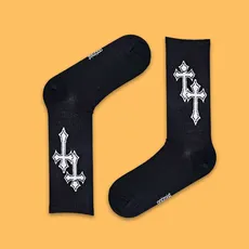 جوراب اسپرت ساقدار کروم دو صلیب