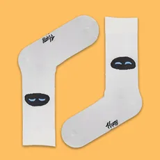 جوراب ساقدار ایو وال ای سفید