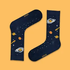 جوراب اسپرت ساقدار کهکشان سرمه ای