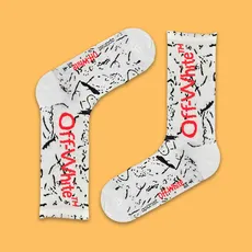 جوراب اسپرت ساقدارآف وایت کثیف