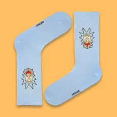 جوراب اسپرت ساقدار ریک ابی روشن