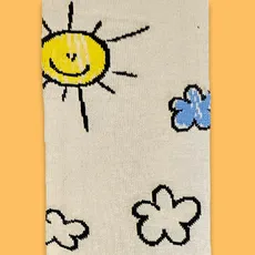 جوراب ساقدار نقاشی بچه