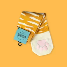 جوراب ساقدار ژلاتینی پوست گربه 