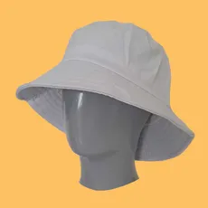 کلاه باکت کتان ساده