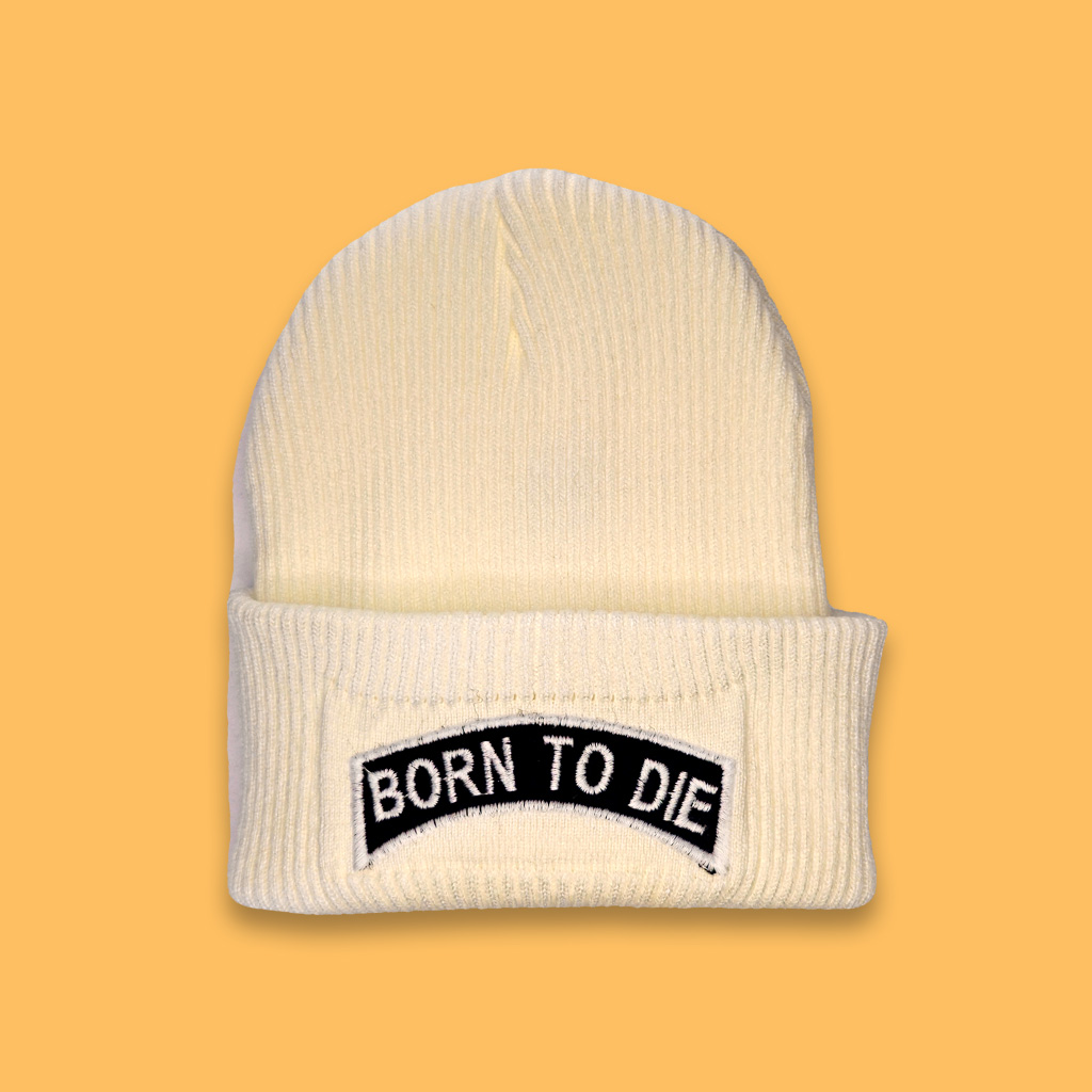 کلاه بافت گلدوزی born to die