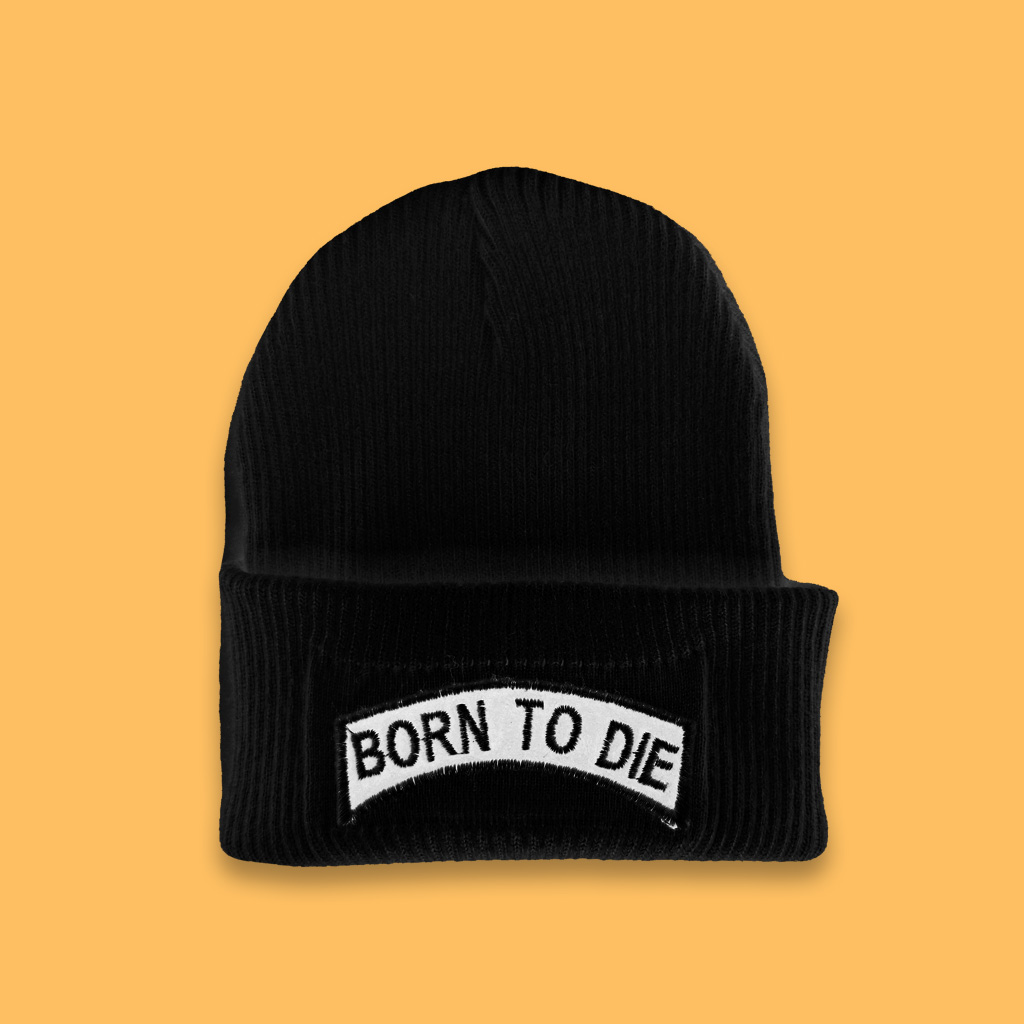 کلاه بافت گلدوزی born to die