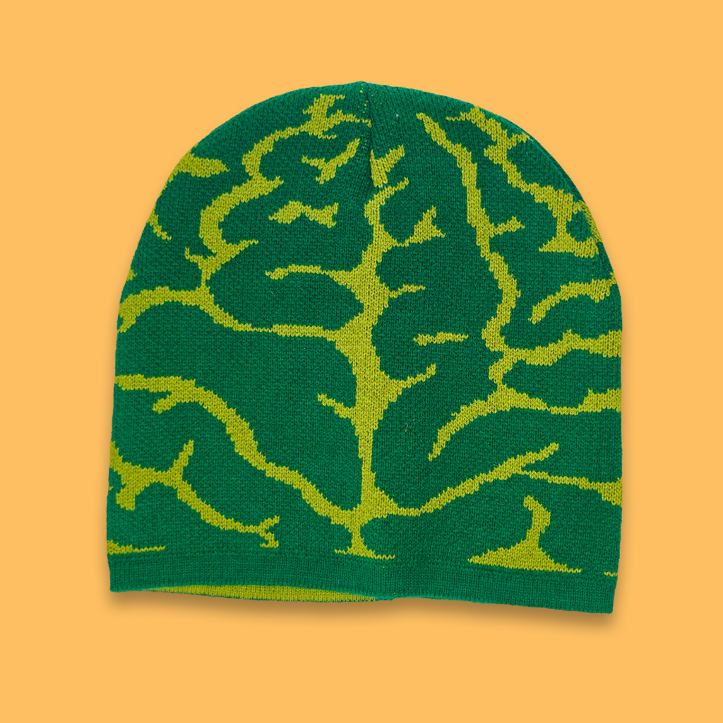 کلاه بافت بدون لبه مغز