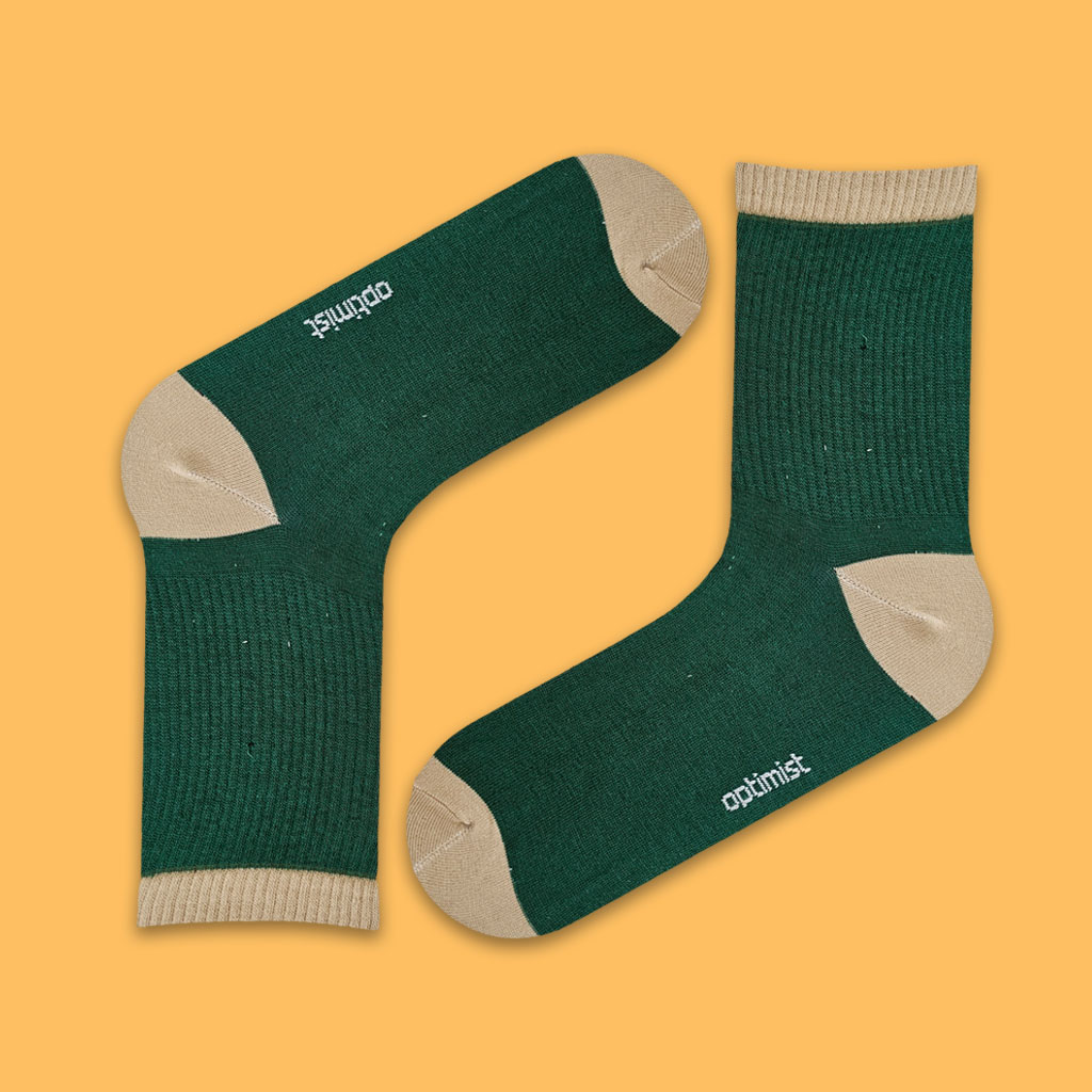 جوراب نیم ساق ساده