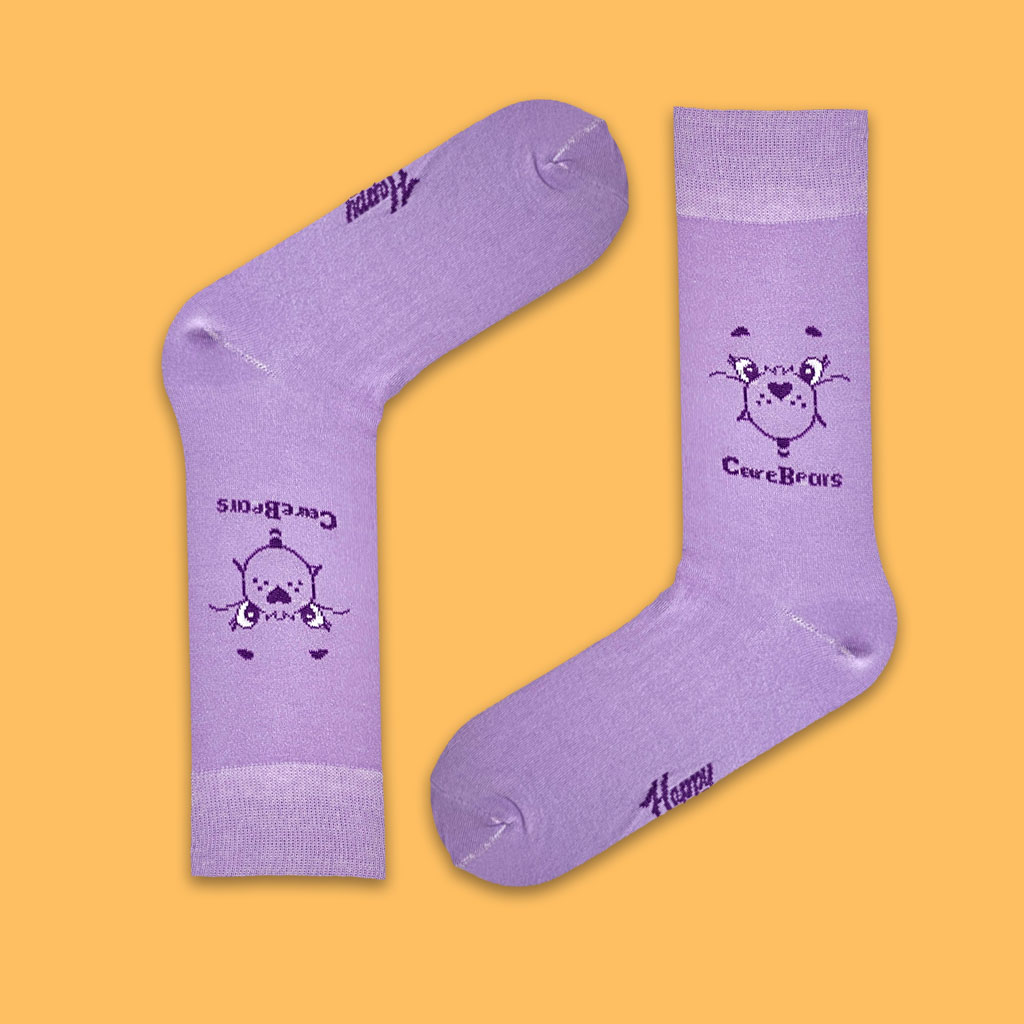 جوراب اسپرت ساقدار خرس مهربون