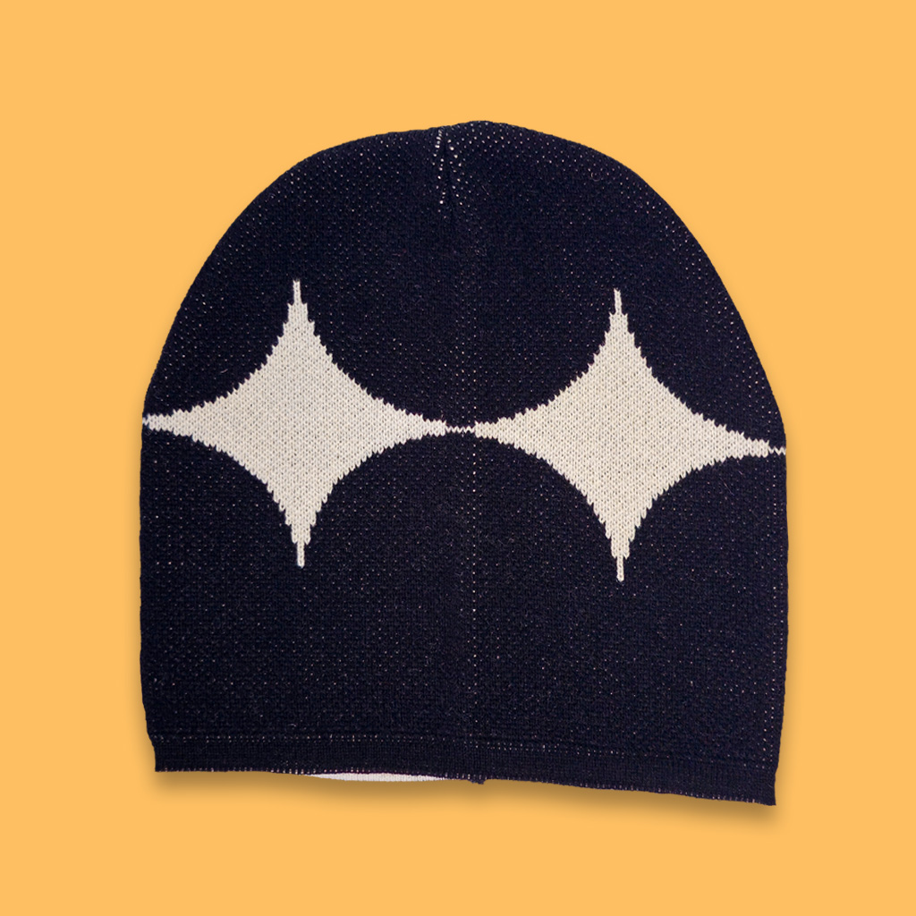 کلاه بافت بدون لبه چهارضلعی