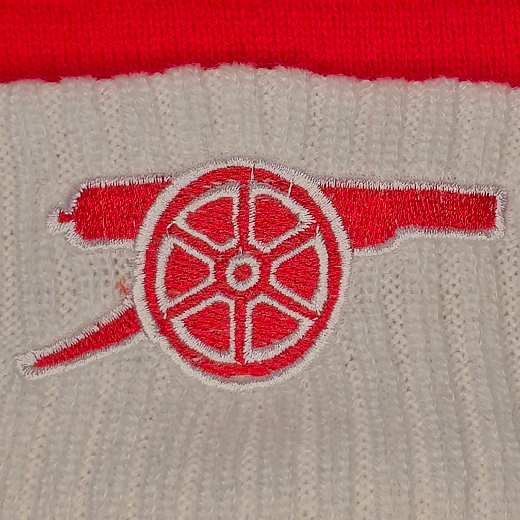 کلاه بافت پوم دار آرسنال