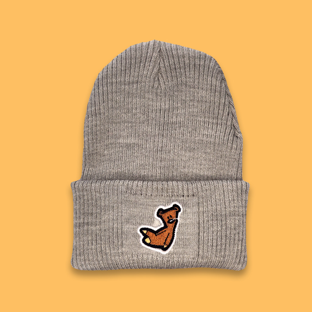 کلاه بافت گلدوزی عروسک مستربین