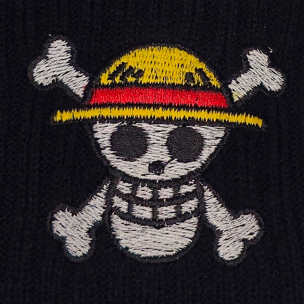 کلاه بافت پوم دار وان پیس خردلی