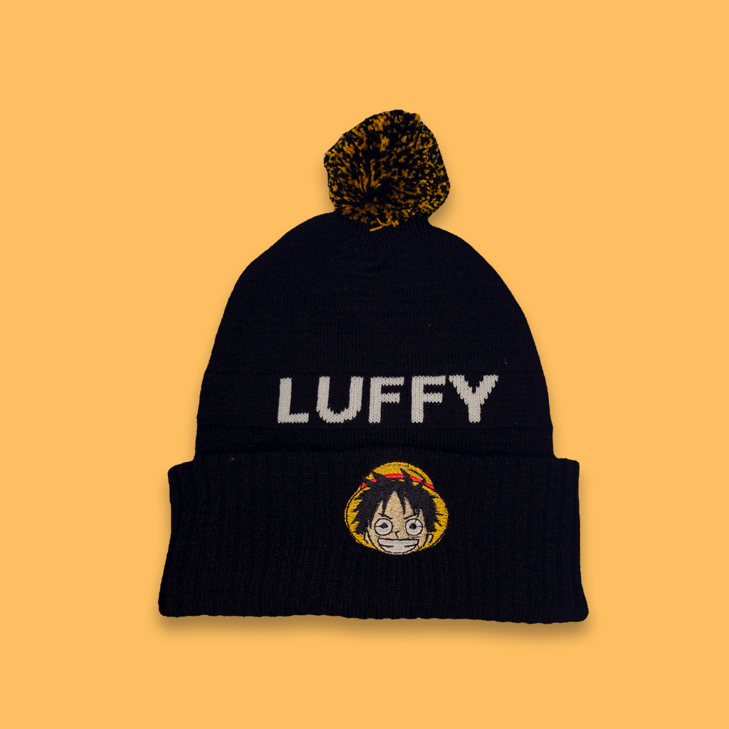 کلاه بافت پوم دار لوفی