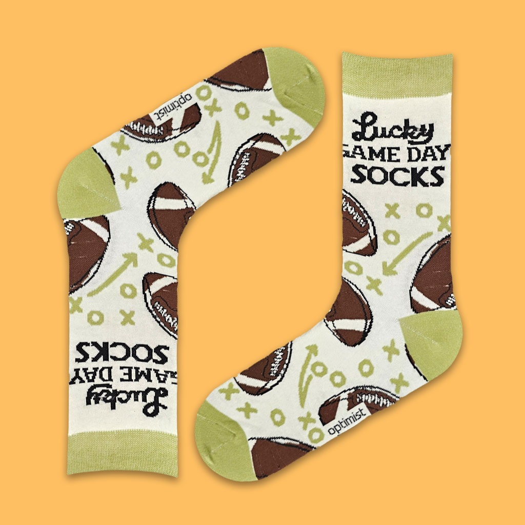 جوراب ساقدار  توپ فوتبال امریکایی نباتی