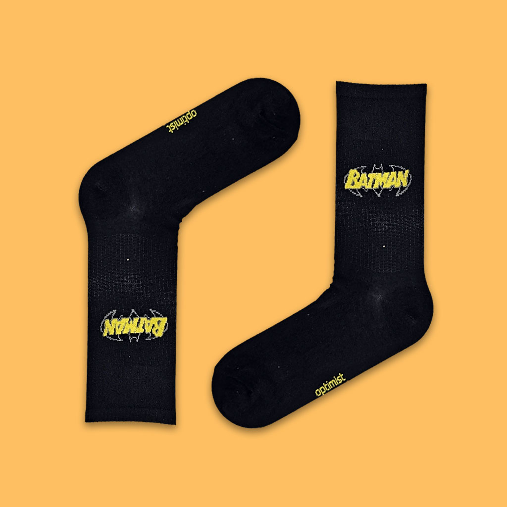 جوراب اسپرت ساقدار بتمن تکست