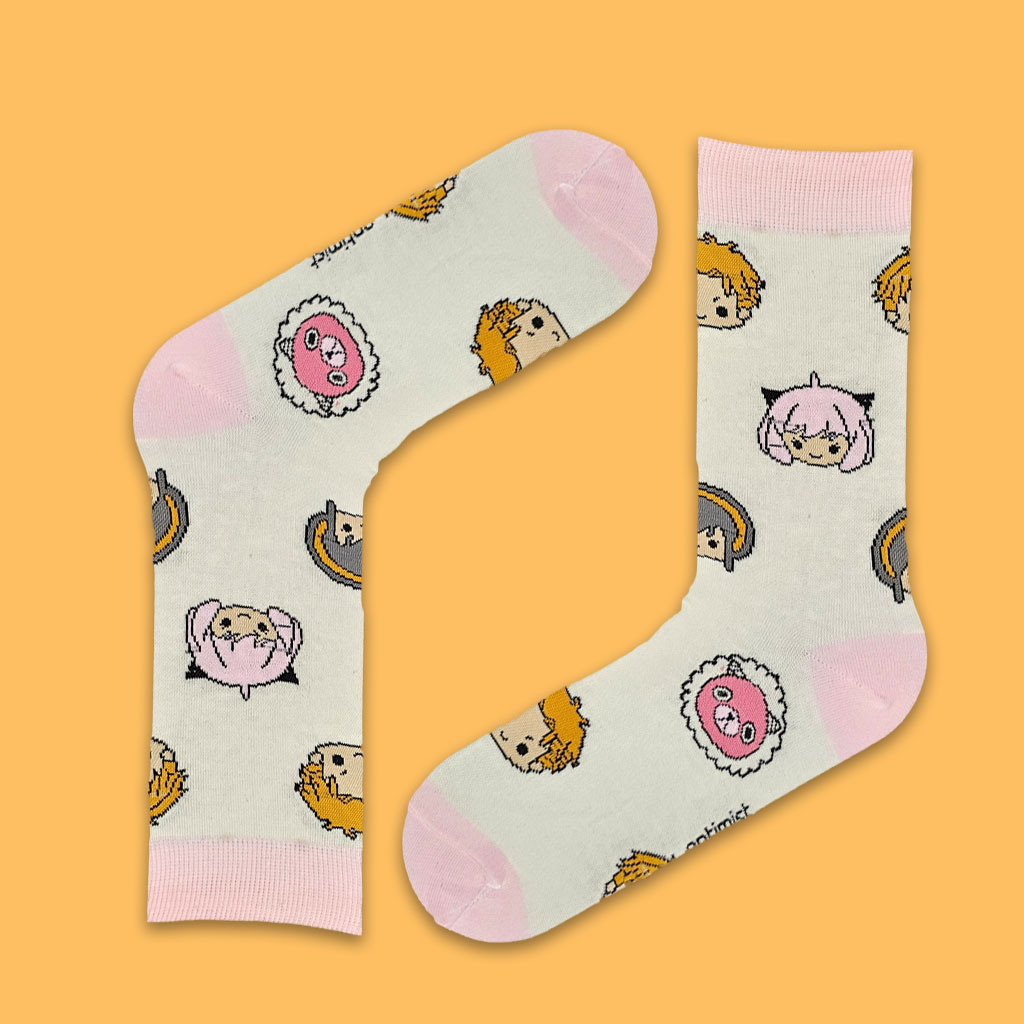 جوراب ساقدار اسپای فمیلی تکرار نباتی 