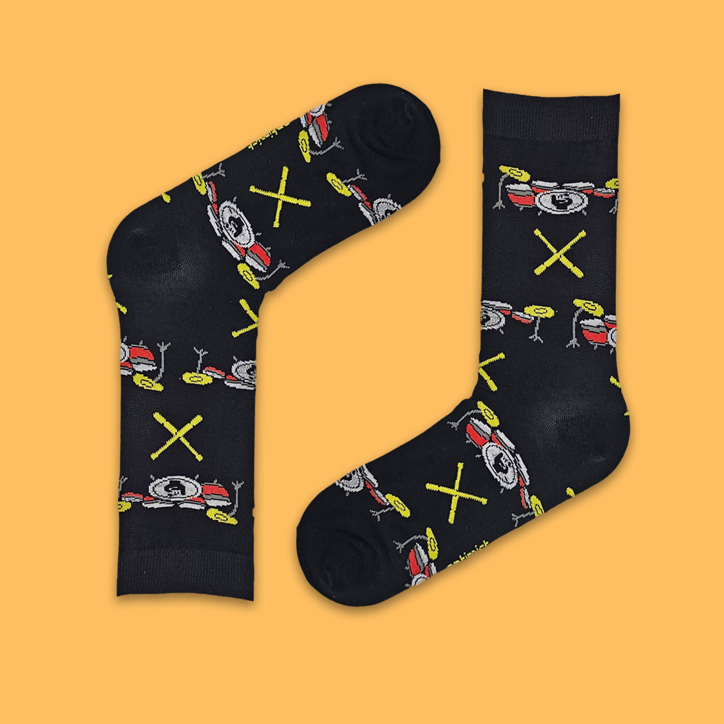 جوراب اسپرت ساقدار ساز درام مشکی