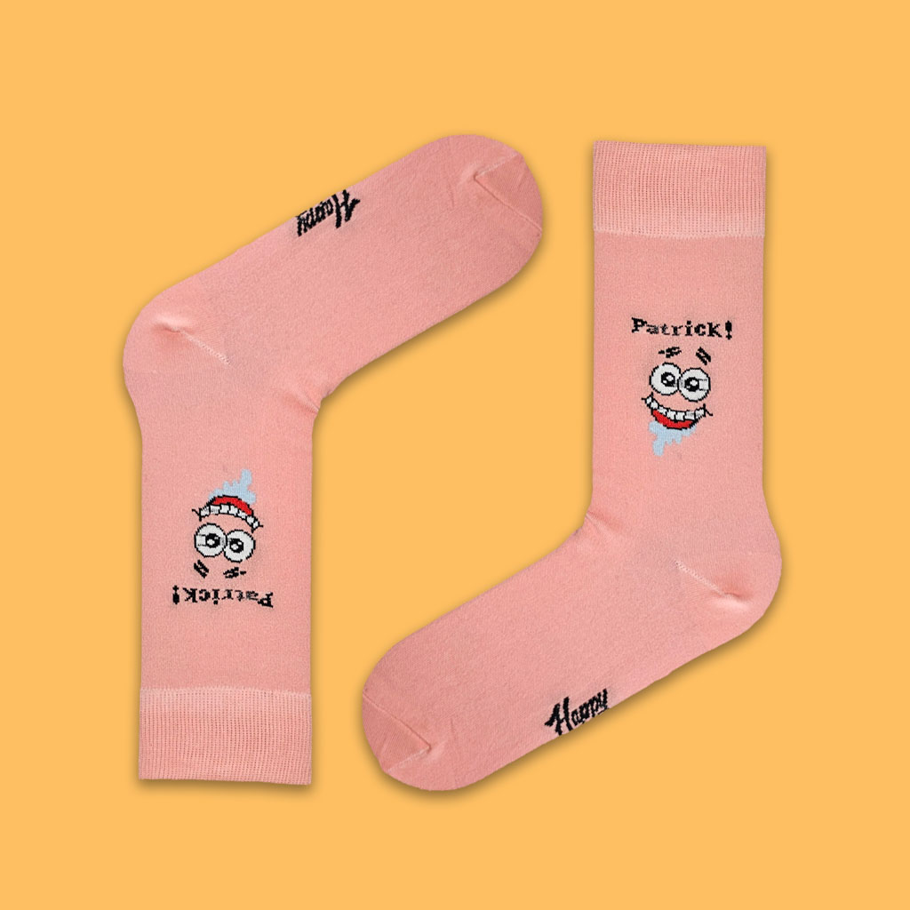 جوراب ساقدار صورت پاتریک 