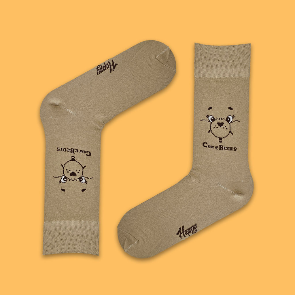 جوراب اسپرت ساقدار خرس مهربون