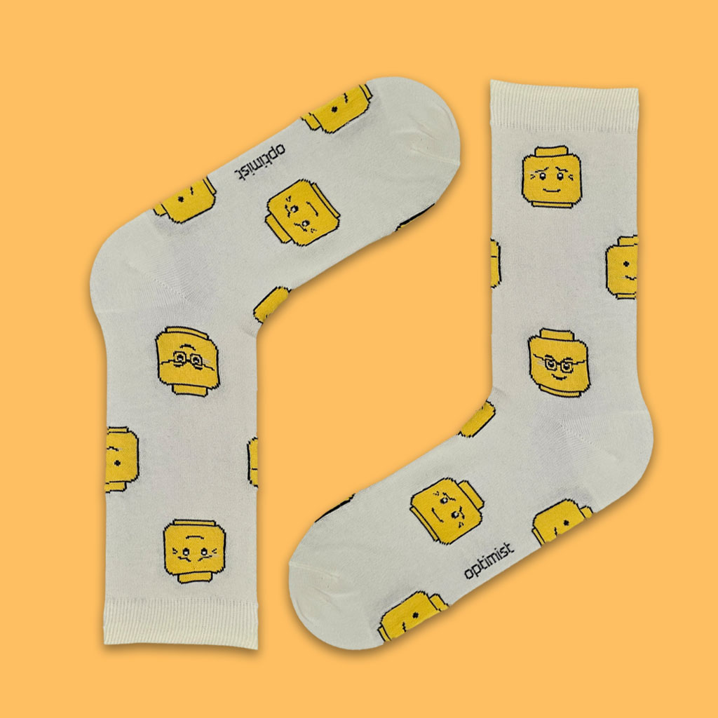 جوراب ساقدار لگو تکرار نباتی