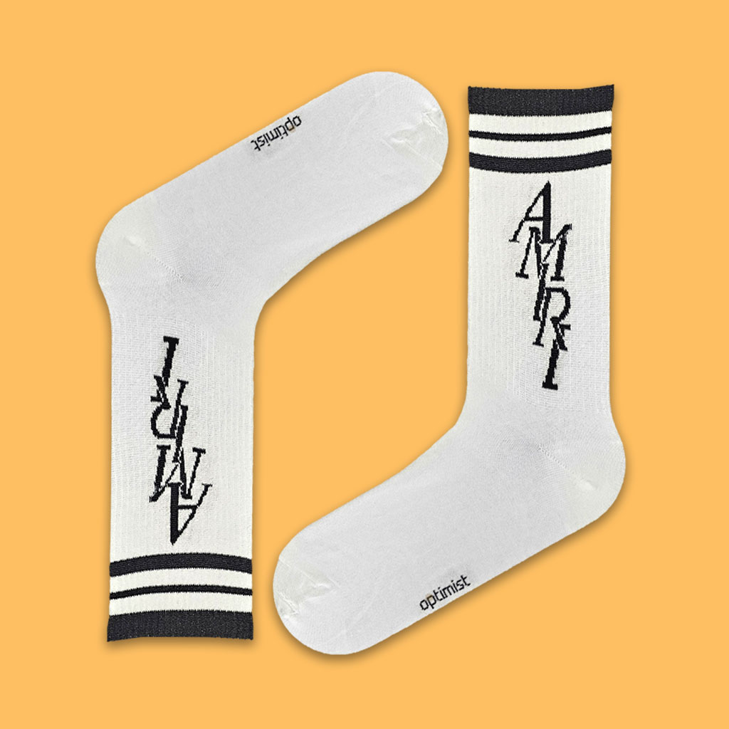 جوراب اسپرت ساقدار امیری عمودی