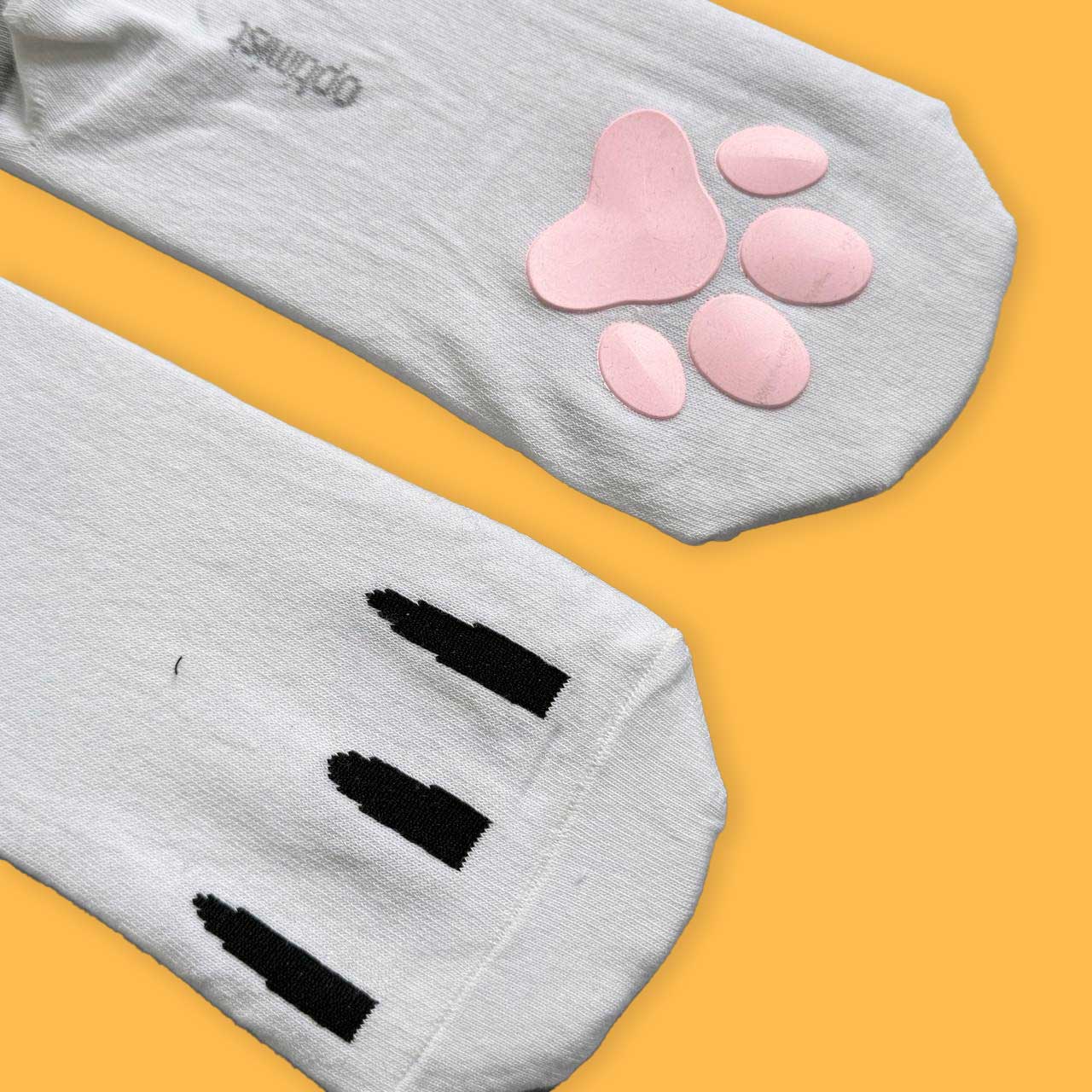 جوراب ساقدار ژلاتینی پوست گربه منحنی