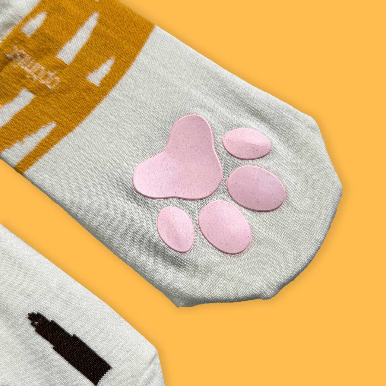 جوراب ساقدار ژلاتینی پوست گربه 